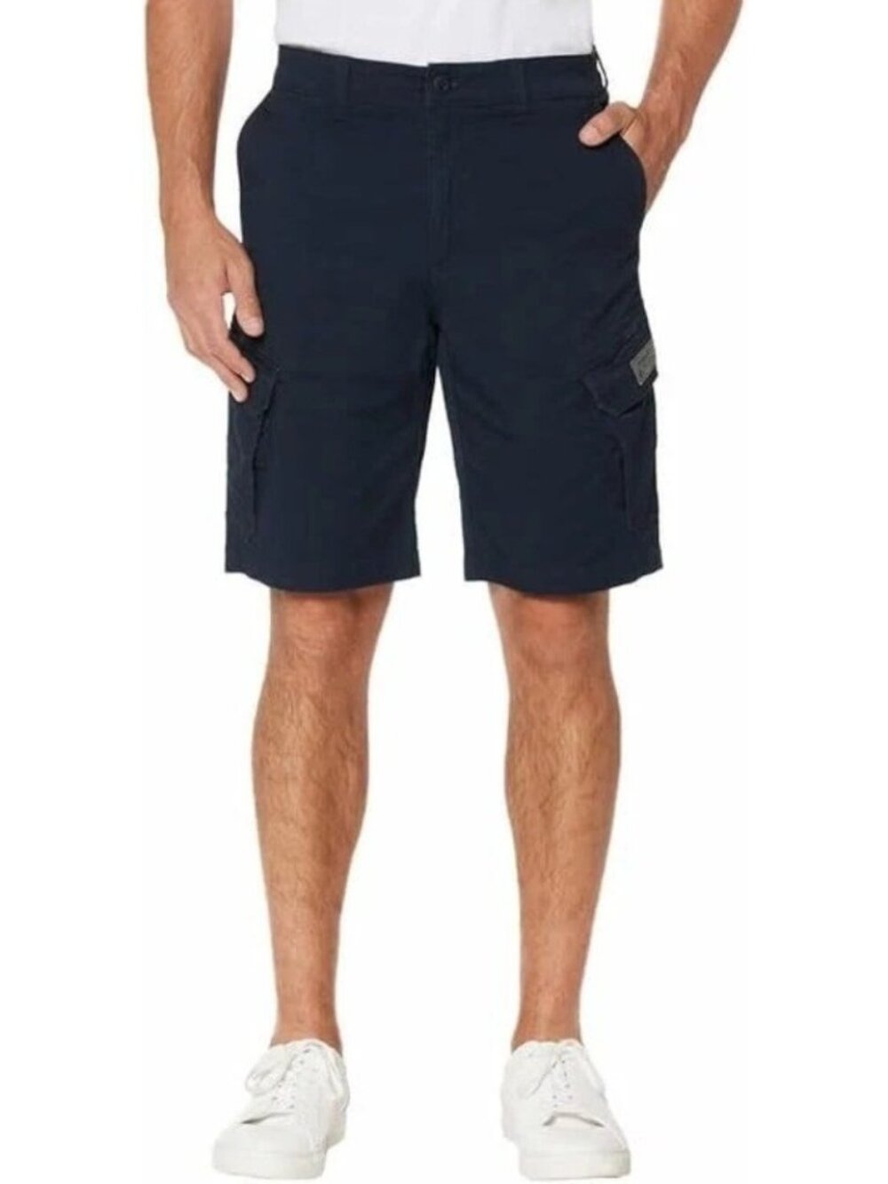 NWT Unionbay Men's Size 40 Blue Cargo Shorts Cotton Spandex Blend